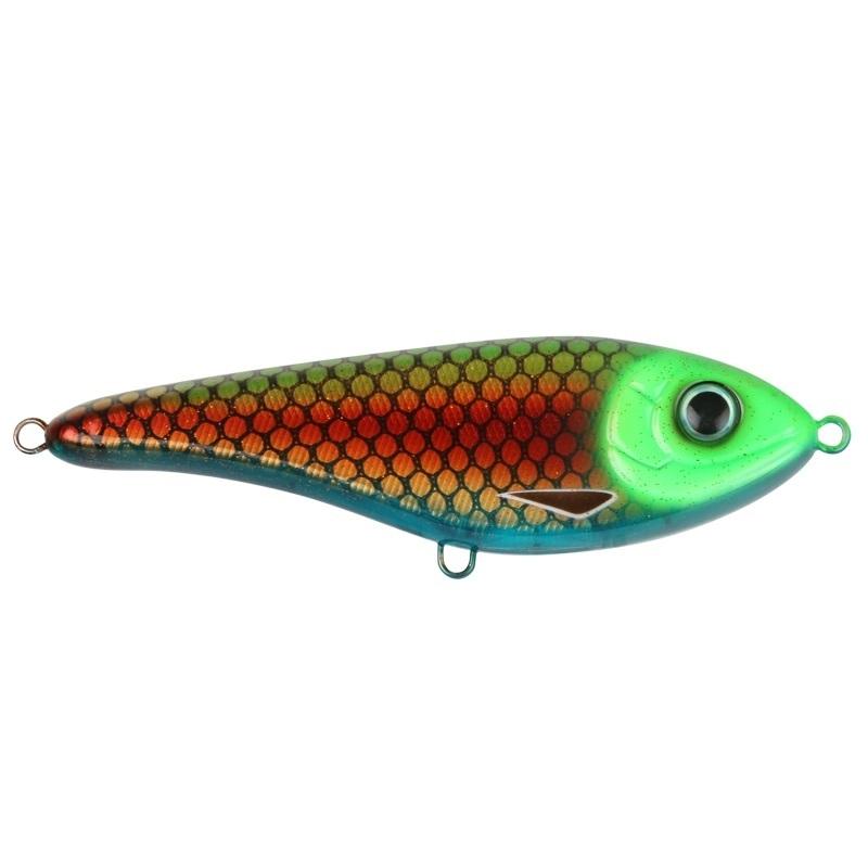 Strike Pro Buster Jerk II - Susp - 12cm - 37g - Green Mean