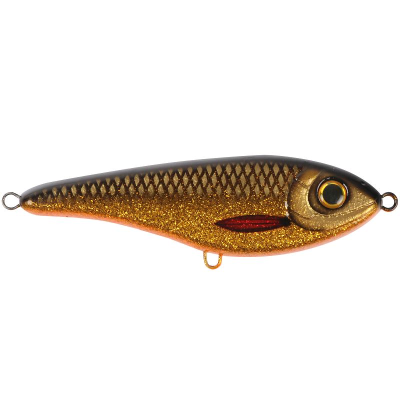 Strike Pro Buster Jerk II - Susp - 12cm - 37g - Golden Roach