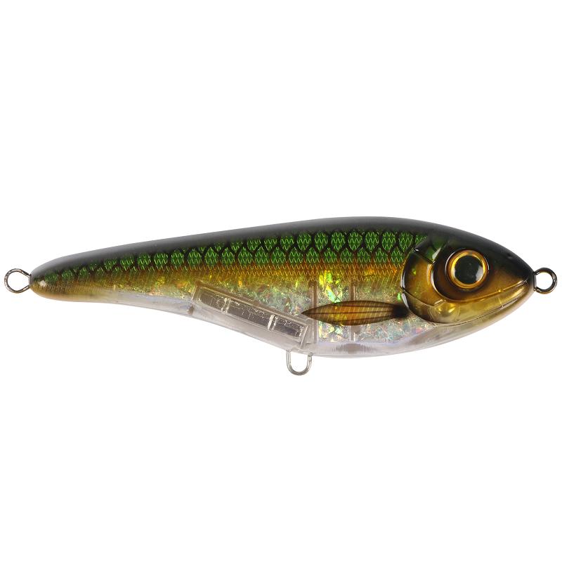 Strike Pro Buster Jerk II - Susp - 12cm - 37g - Emerald Herring
