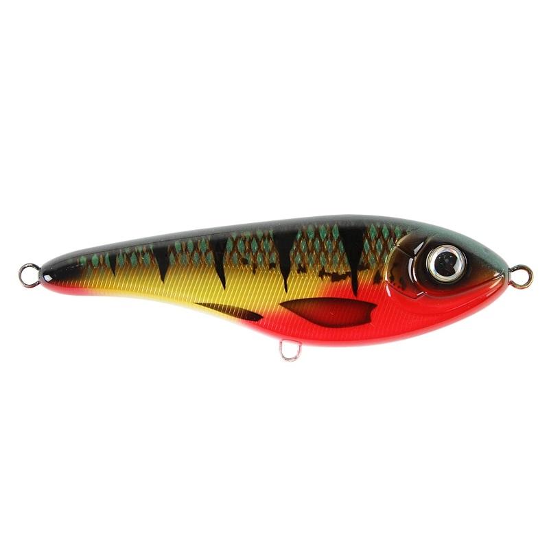 Strike Pro Buster Jerk II - Susp - 12cm - 37g - Red Perch