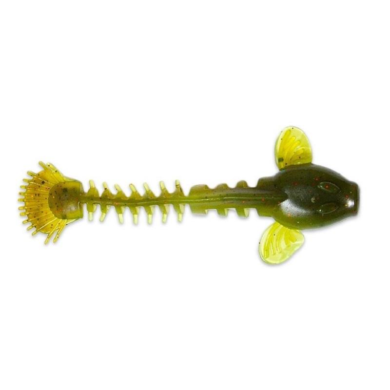 M-WAR Monkey Fry Pumpkin/Chartreuse 10cm, 6g - 10-pack