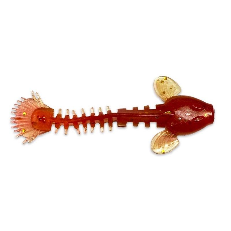 M-WAR Monkey Fry Gold/Motoroil 10cm, 6g - 10-pack