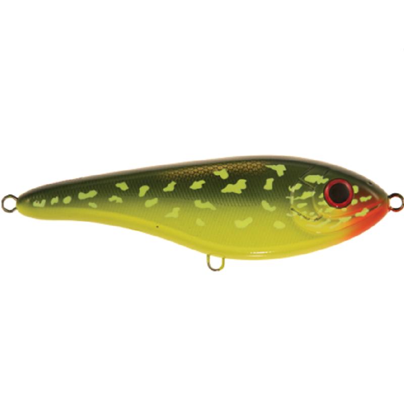 Strike Pro Buster Jerk - Sinking - 15cm - 75g - Hot Pike