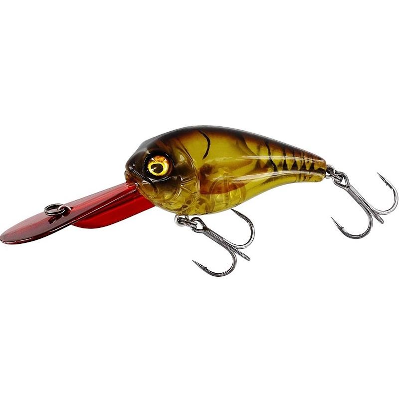 Westin MegaBite DR Crankbait 6cm 19g Floating Clear Brown Craw
