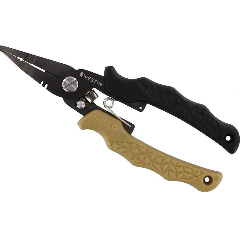 Westin HD Split Ring Pliers Large 16cm Black Sand