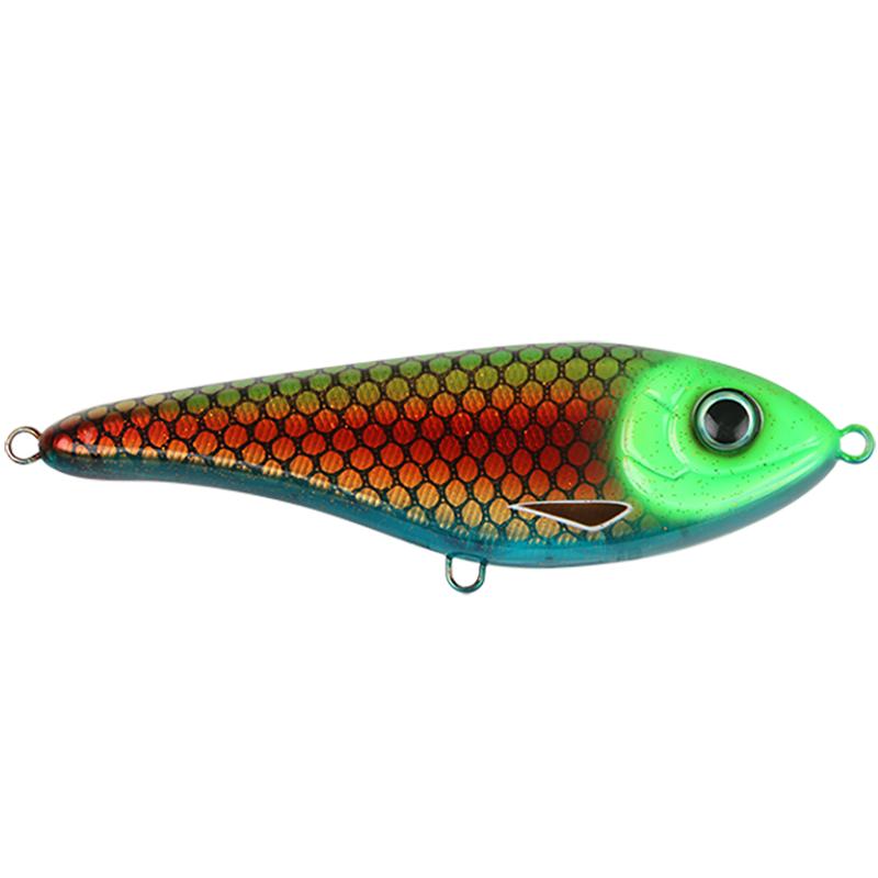 Strike Pro Buster Jerk - Sinking - 15cm - 75g - Green Mean