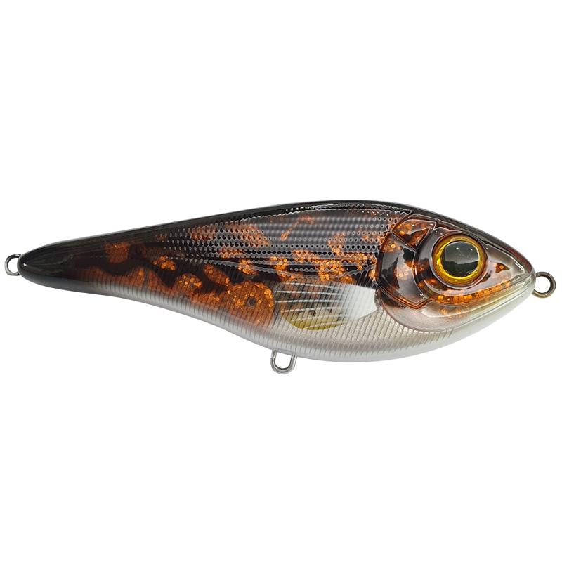 Strike Pro Buster Swim Bait - Slow Sink - 13cm - 65g - Burbot