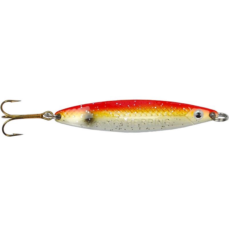 Wiggler Viking Herring Glitter Röd/Guld 18g