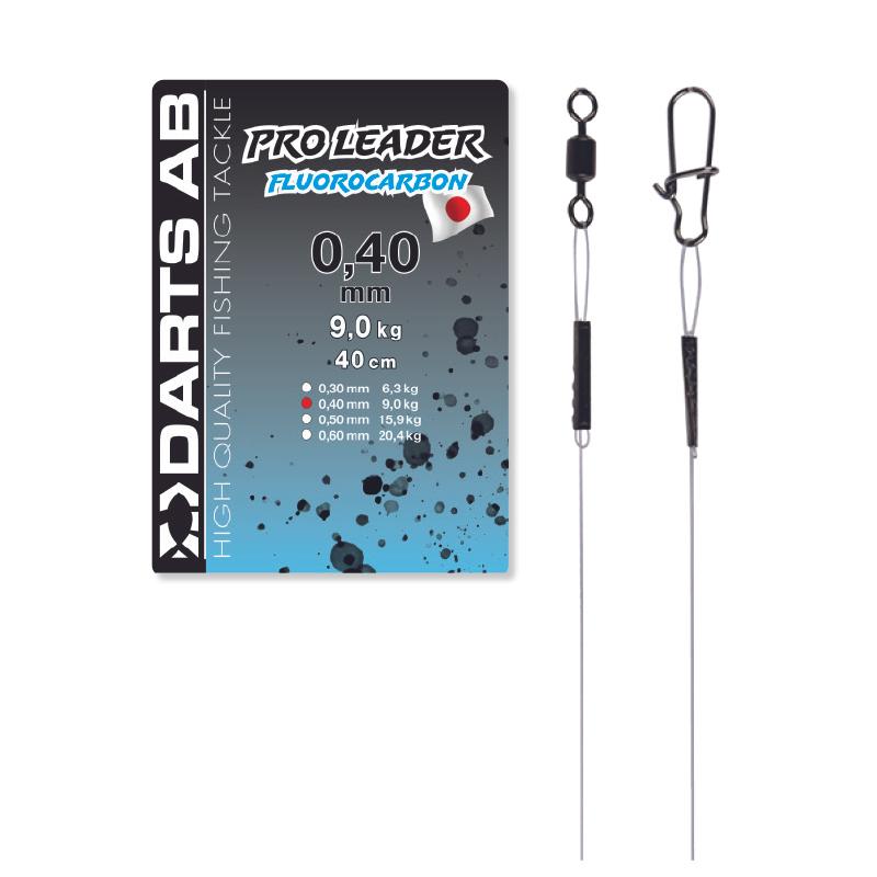 Darts Pro Leader Fluorocarbon 0,50mm - Fiskelina