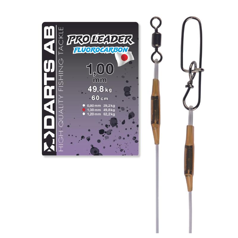 Darts Pro Leader Fluorocarbon 1,00mm - Fiskelina