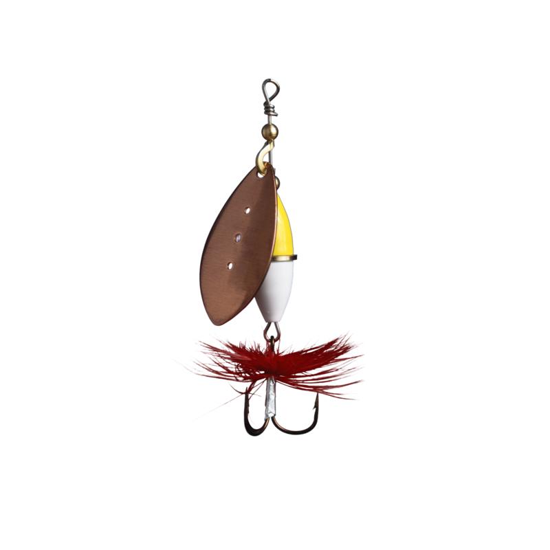 Myran Wipp Spinnare 15g Koppar/Gul/Vit