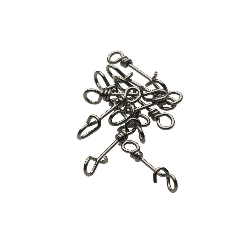 Kinetic Twist Lock #0 Black 10pcs