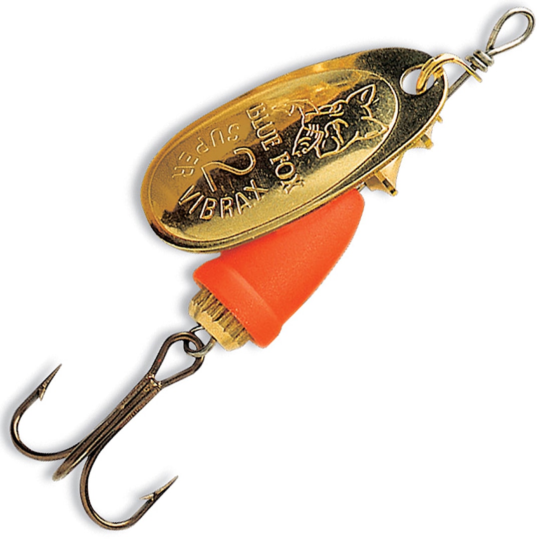 Blue Fox Vibrax Fluorescent 3 spinnare - Blue Fox