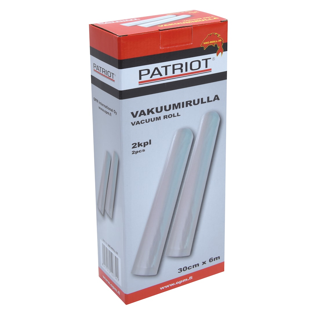 Patriot vakuumrulle 30cm x 6m 2st/pkt - Patriot