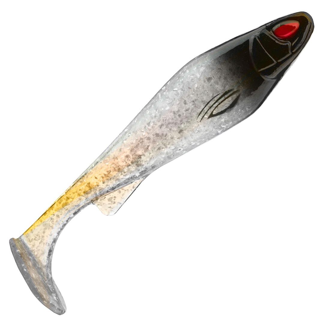 Daiwa Prorex Lazy Shad 16 cm BLACK HEAD FLASH - Daiwa
