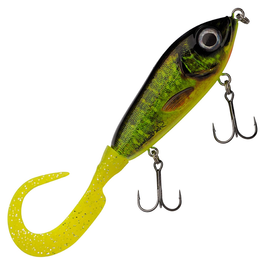 Svartzonker McMy Tail 17cm jerkbait Real Hot Pike - Abu Garcia