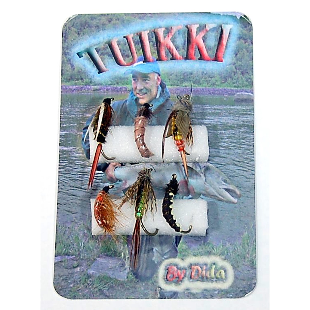 Dida Nymph flugsortiment 6 st/pkt - Dida