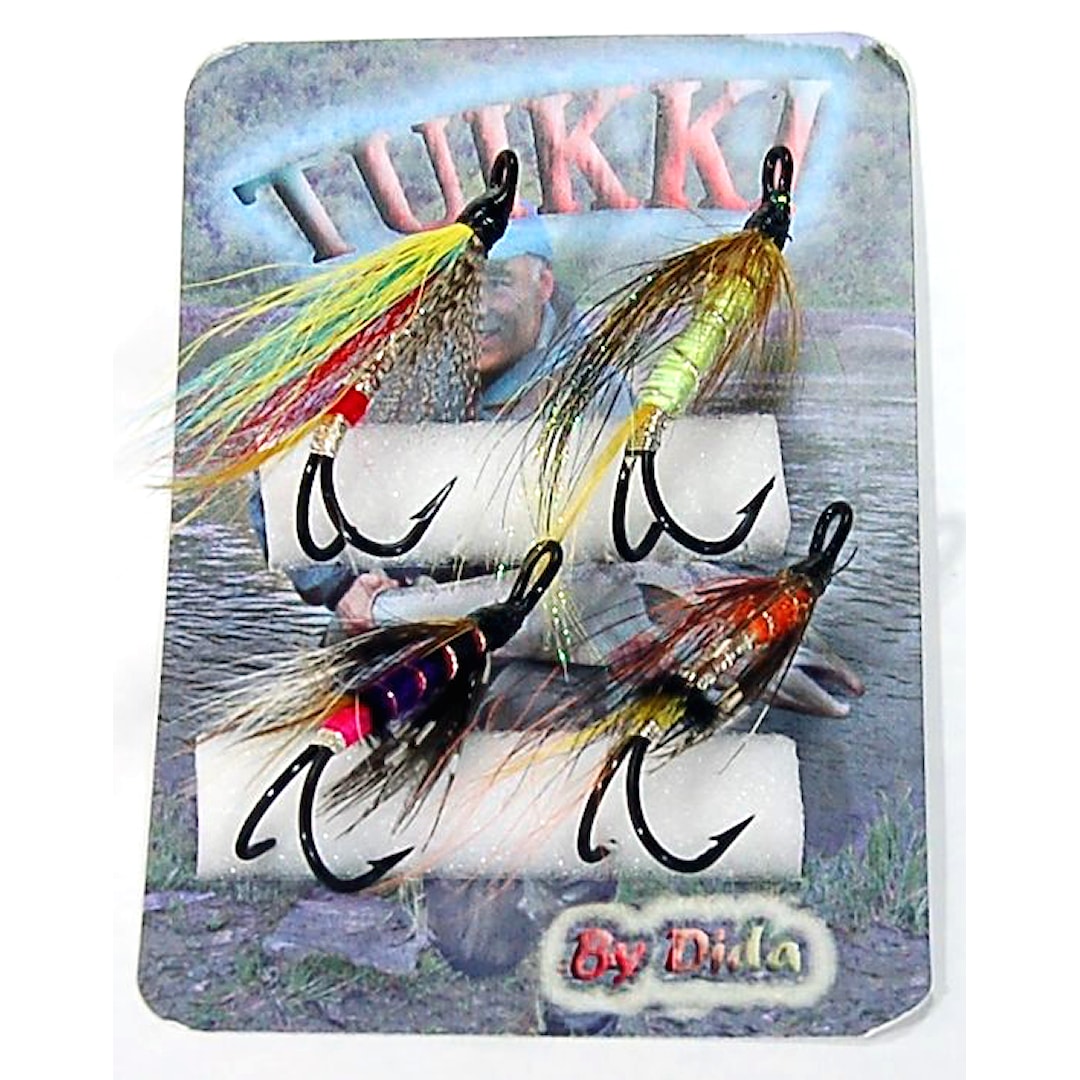 Dida Salmon flugsortiment 4 st/pkt - Dida
