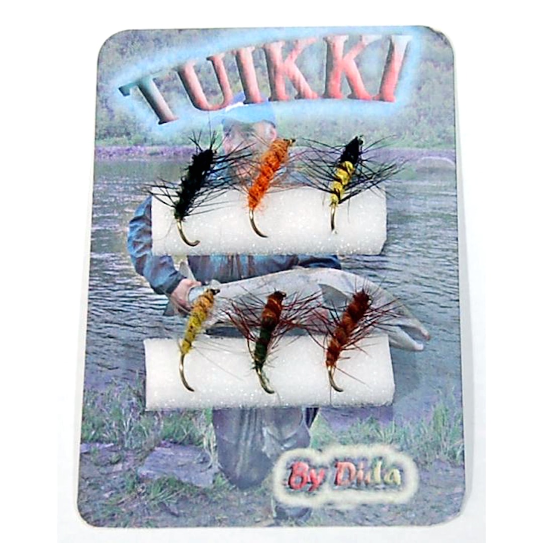 Dida Super Pupa flugsortiment 6 st/pkt - Dida