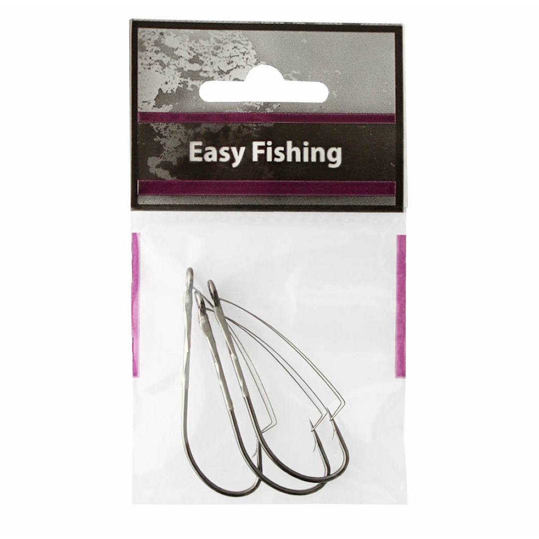 Easy Hook grässkyddad krok 3 st/pkt - Easy Fishing