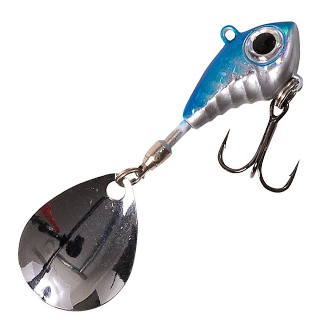 Fladen Conrad Vibra Tail 10 g Blue/Silver - Fladen