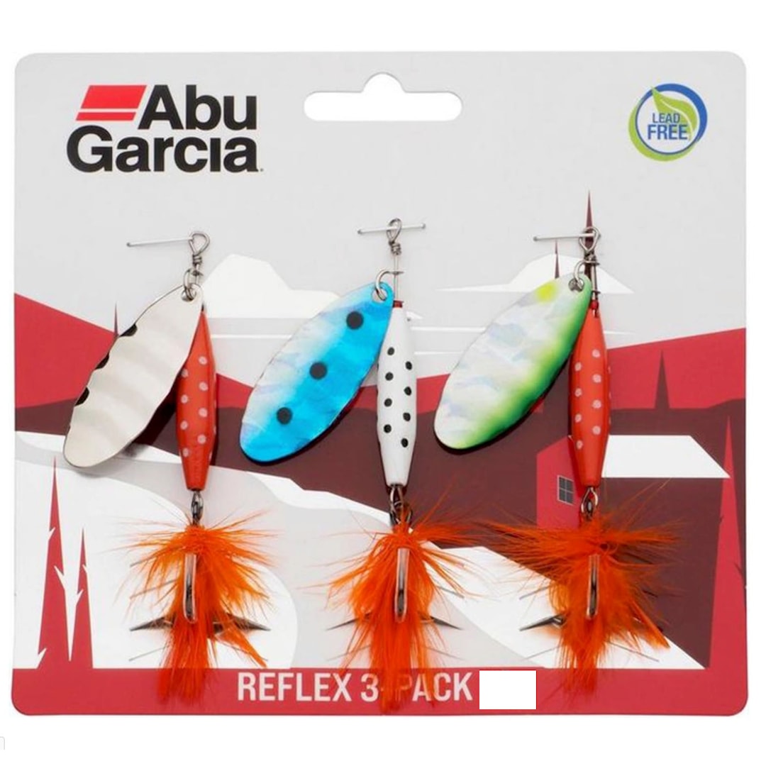 Abu Garcia Reflex 7 g 3-Pack spinnare - Abu Garcia