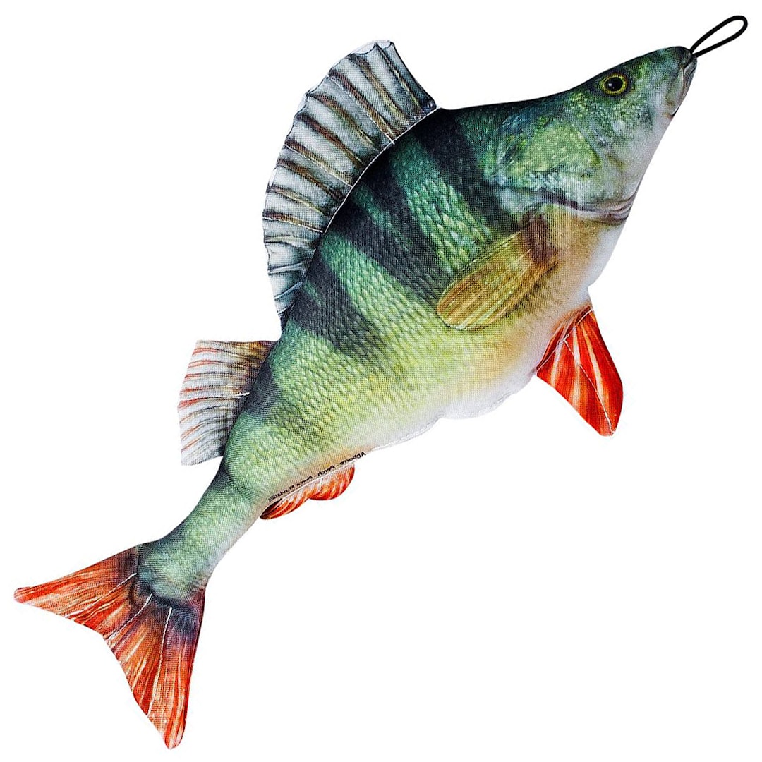 Fladen mjukisfisk abborre 45 cm - Fladen