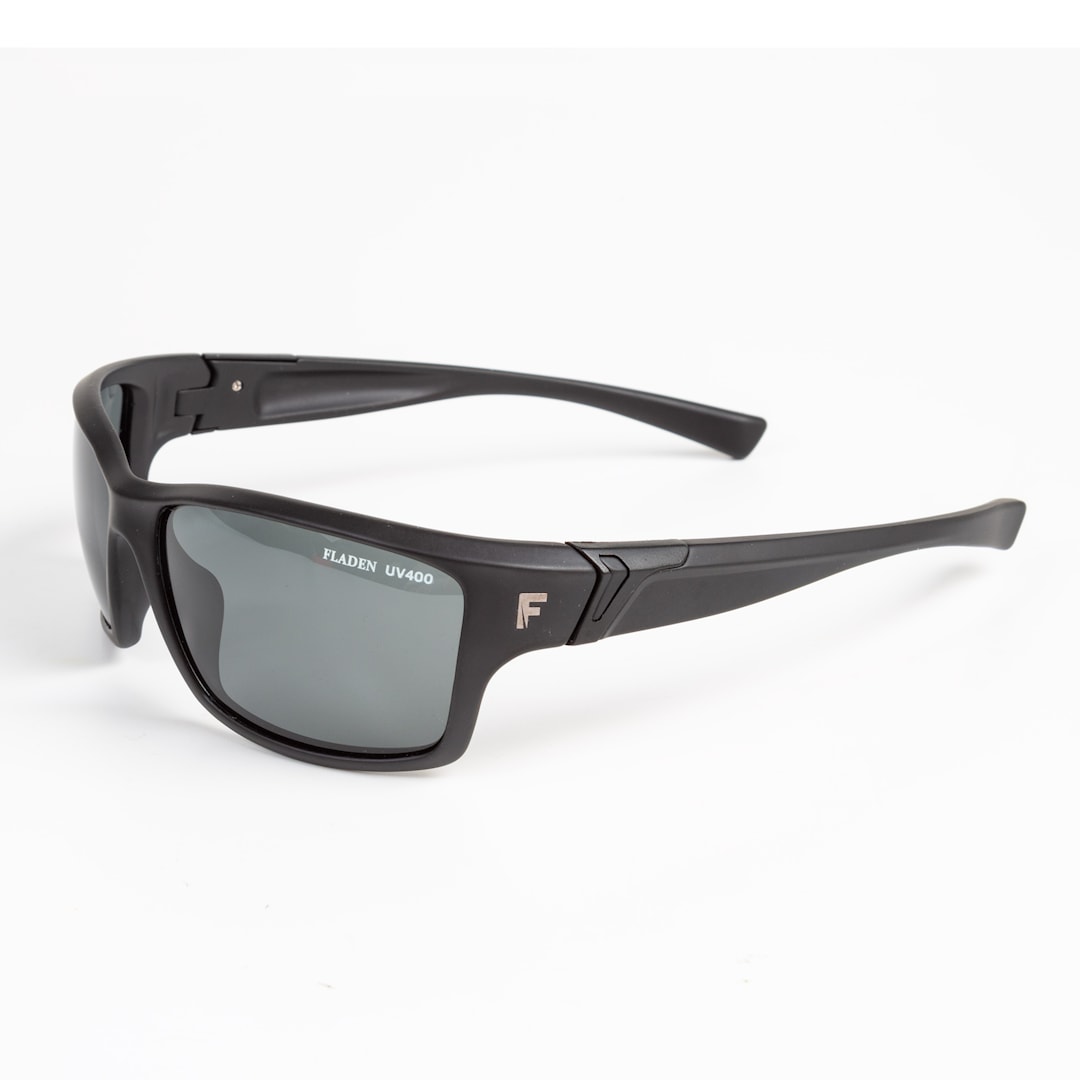 Fladen polariserade solglasögon Floating Matt Black - Fladen