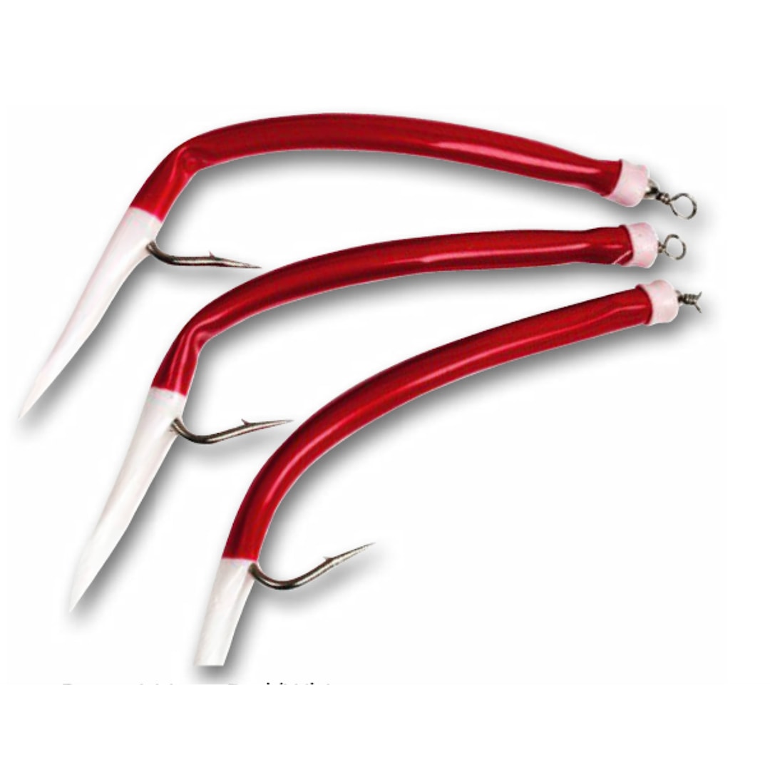 Fladen Rubber Mac Red/White gummimask - Fladen