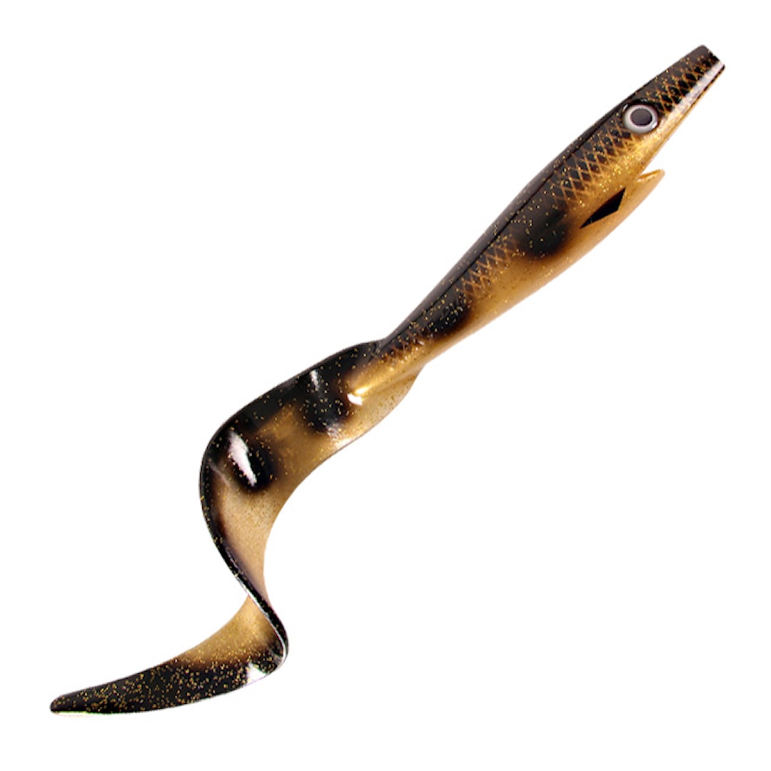 Giant Pig Tail 40 cm fiskjigg Spotted Bullhead - The Pig