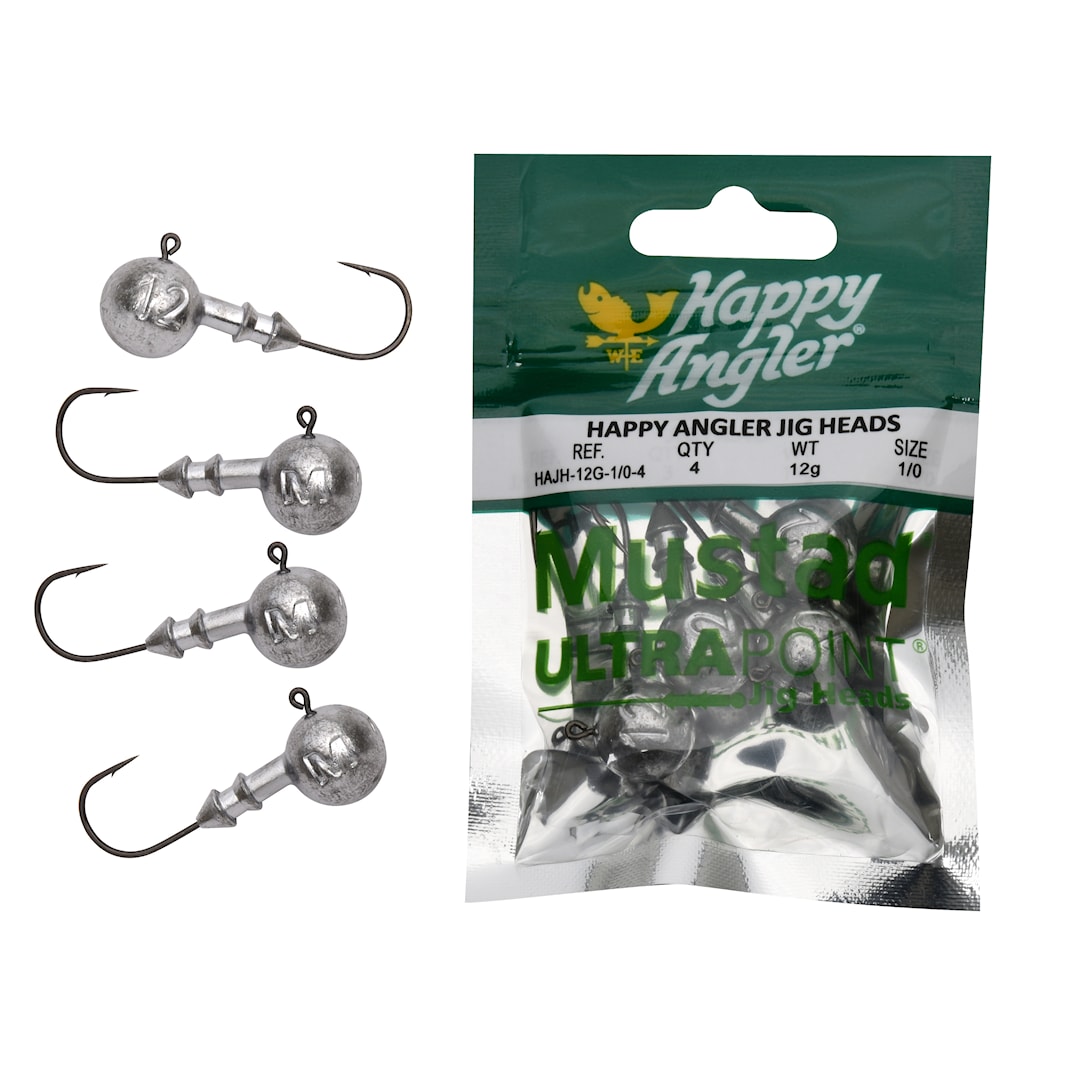 Happy Angler Mustad UltraPoint jiggskalleset Gös 88 st/pkt - Happy Angler