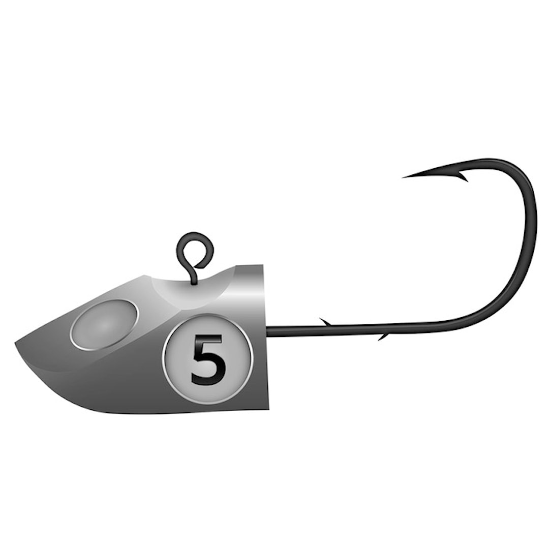 K.P Baits Micro jiggskalle 5 g 5st/pkt - K.P Baits