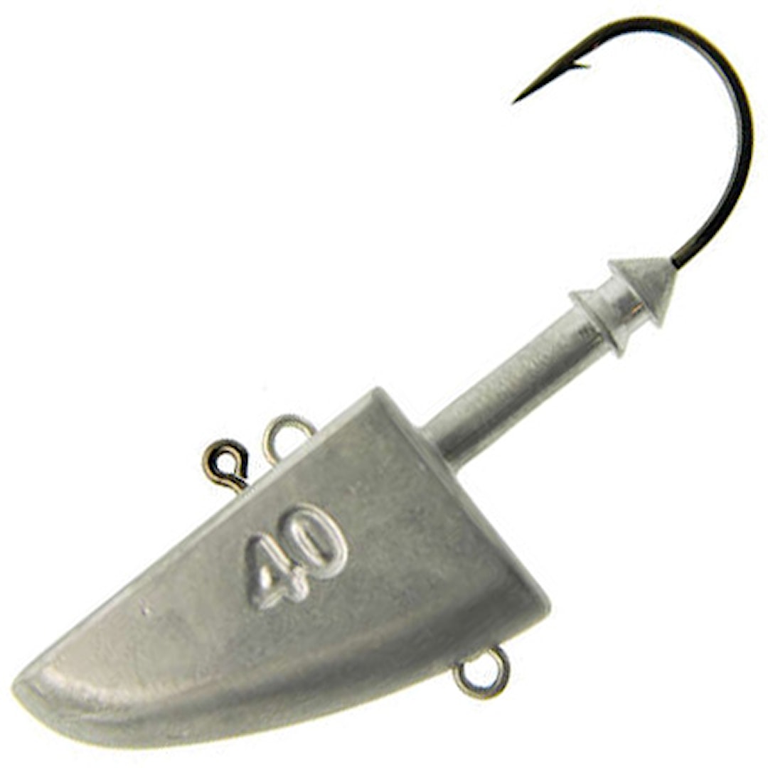K.P Mustad Fish Head Vertic 40 g jigghuvud 2 st./pkt - Mustad