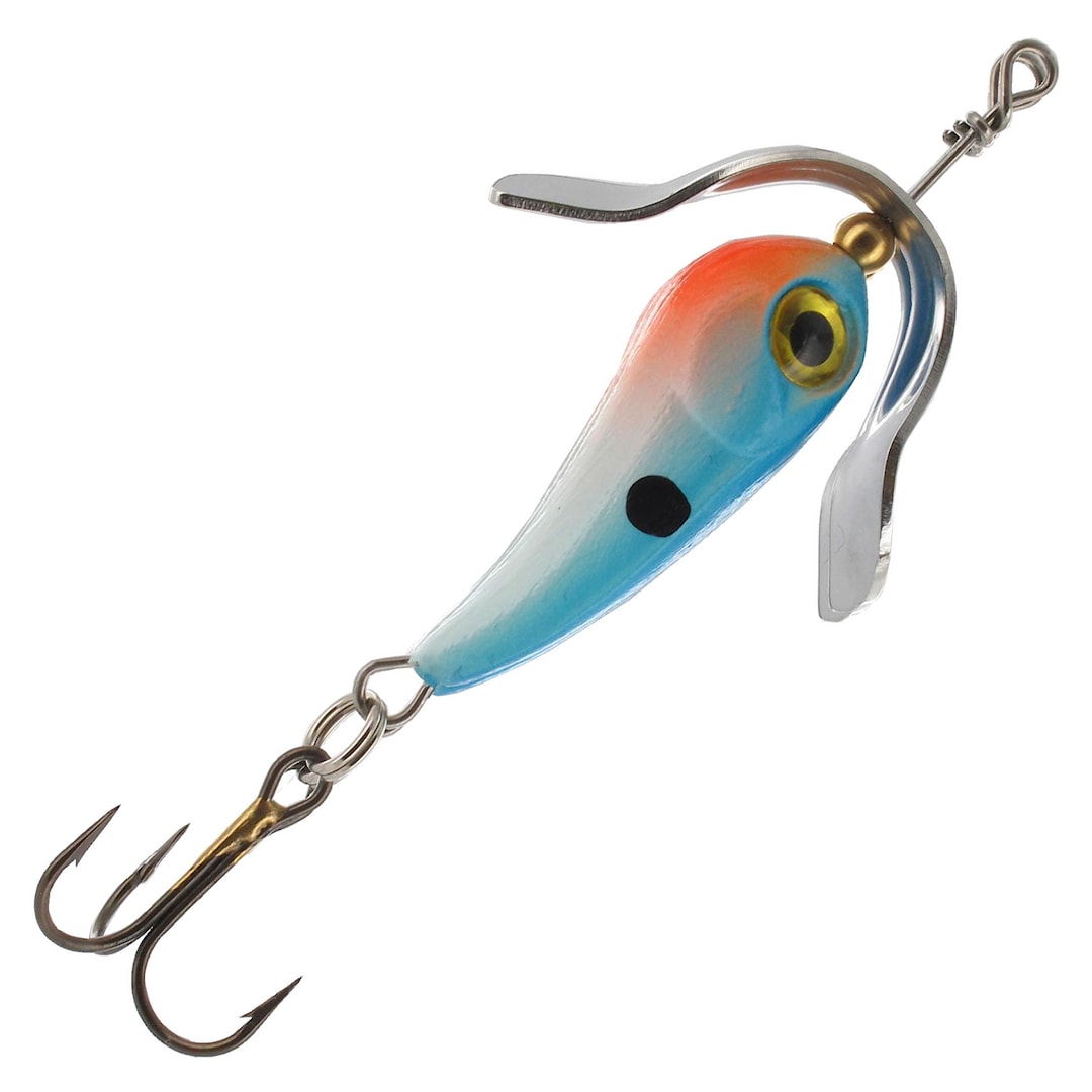 Kuusamo Kumma 10 g spinnare 101 FR/W/BLU-S - Kuusamon Uistin