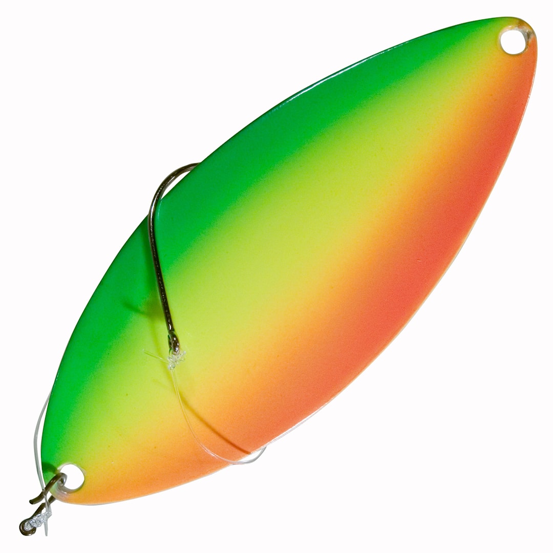 Kuusamo Lappi-Loiste 7 cm rödingspirk GR/FYE/FR-S - Kuusamon Uistin