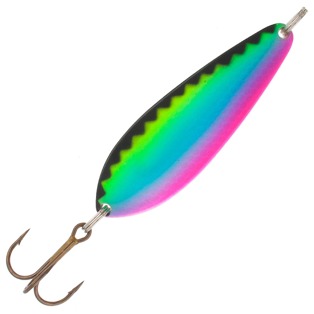 Kuusamo Lätkä 7 cm 25 g skeddrag BL/Li/BLU/GR-S - Kuusamon Uistin