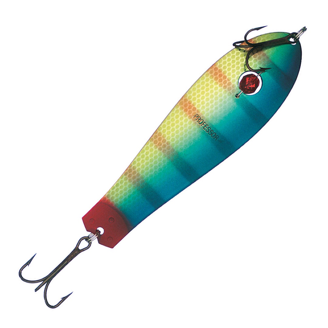 Kuusamo Professor Helmi 11,5 cm 27 g skeddrag BLU/GR-B, UV - Kuusamon Uistin