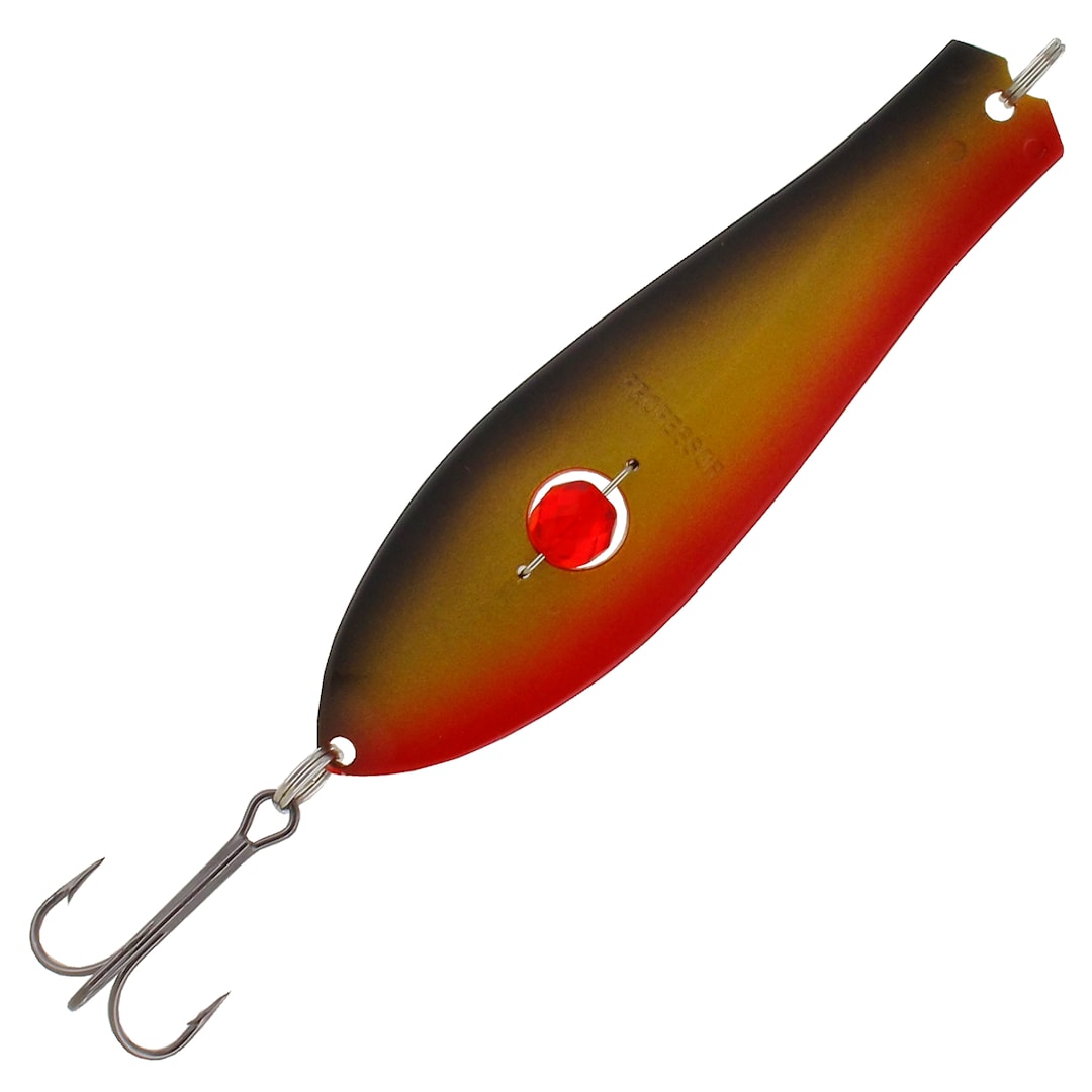 Kuusamo Professor Helmi 9 cm 26 g skeddrag BL/G/R-C, UV - Kuusamon Uistin