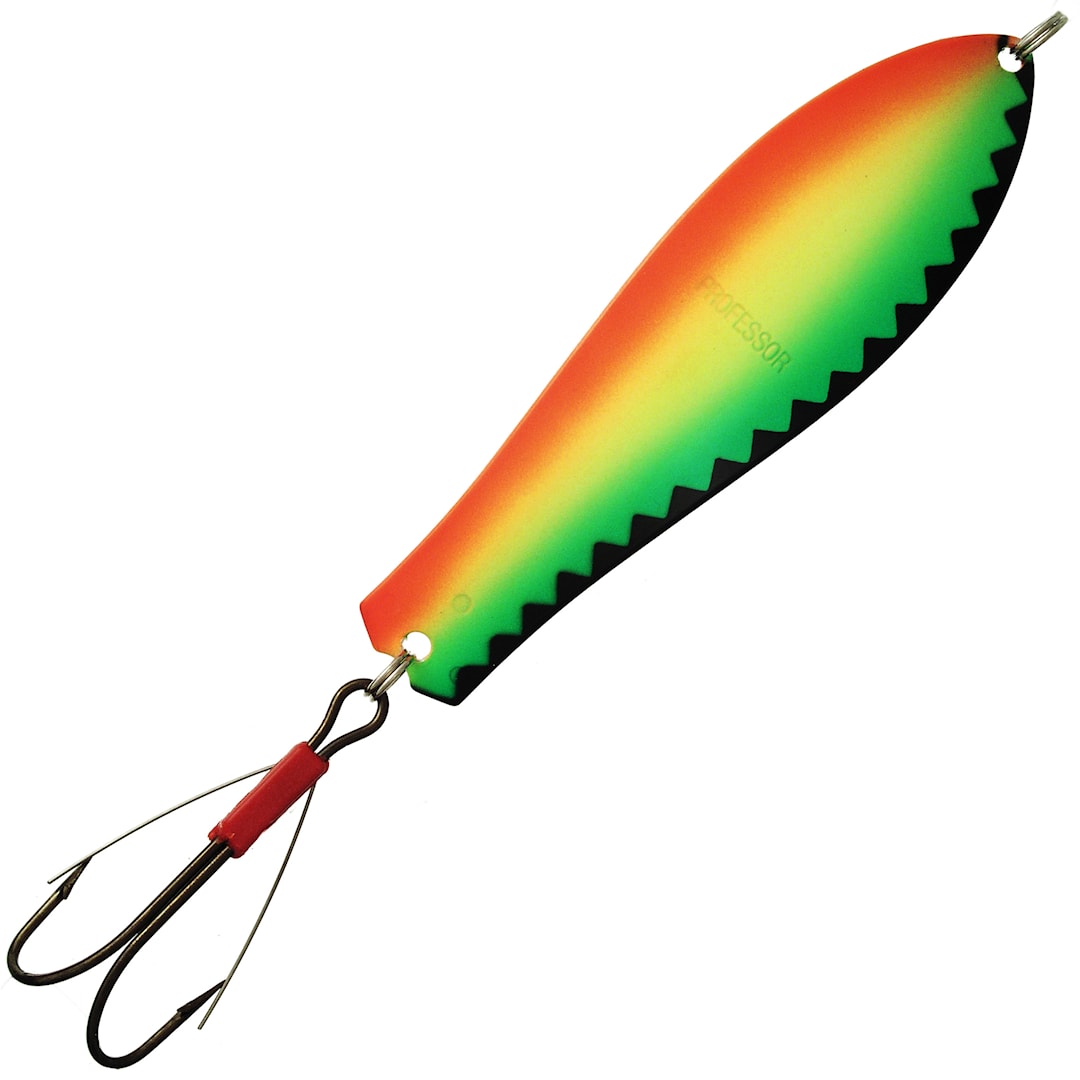 Kuusamo Professor Ruohikko 9 cm 18 g vassdrag BL/GR/FYe/FR-S - Kuusamon Uistin