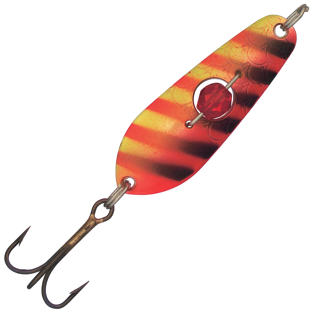 Kuusamo Räsänen Helmi 4 cm 6 g skeddrag R/Ye-S - Kuusamon Uistin