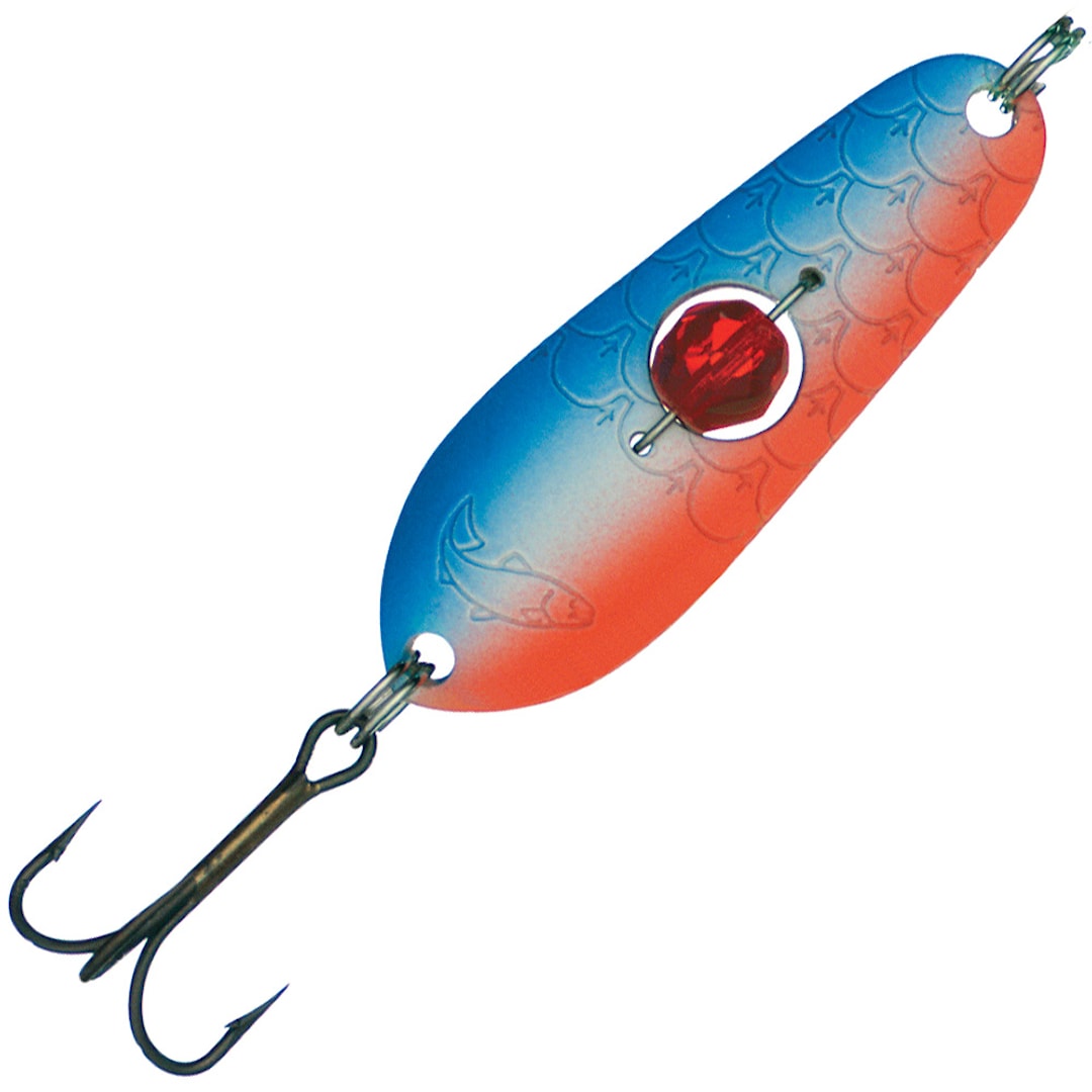 Kuusamo Räsänen Helmi 5 cm 11 g skeddrag BLU/W/FR-S - Kuusamon Uistin