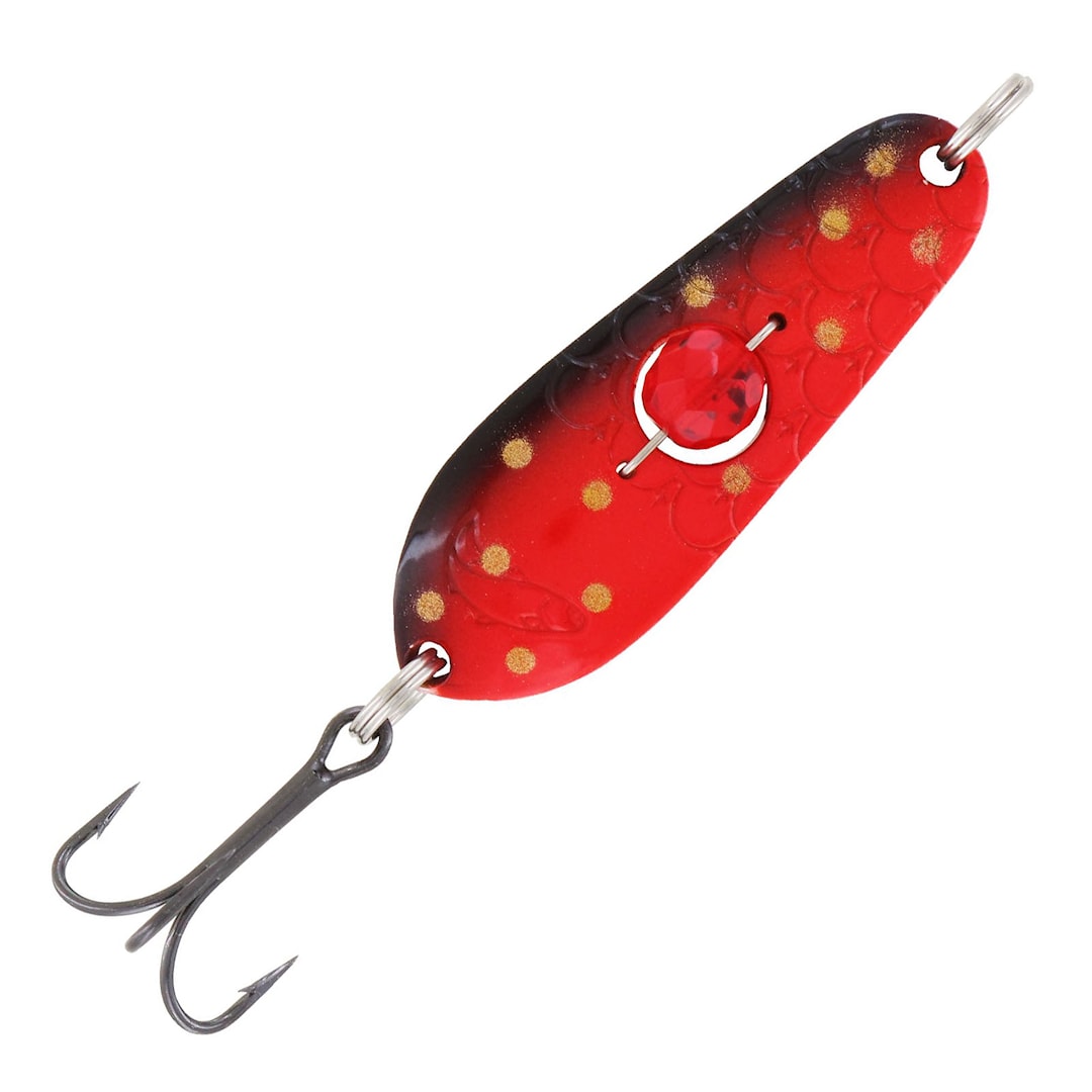 Kuusamo Räsänen Helmi 5 cm 11 g skeddrag BL/FR/G-S, UV - Kuusamon Uistin