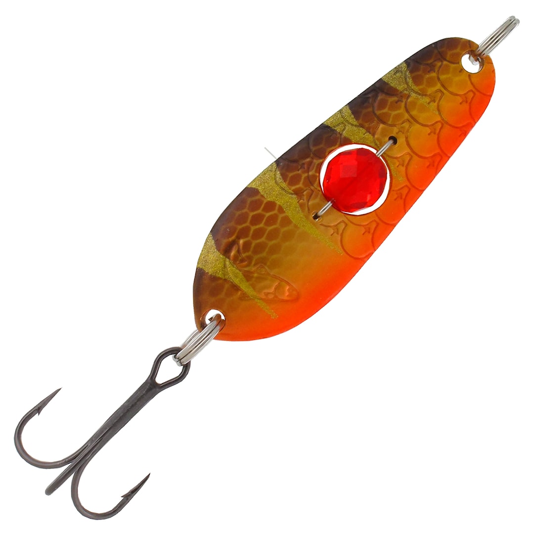 Kuusamo Räsänen Helmi 5 cm 14 g skeddrag G/FR/BR-C, UV - Kuusamon Uistin