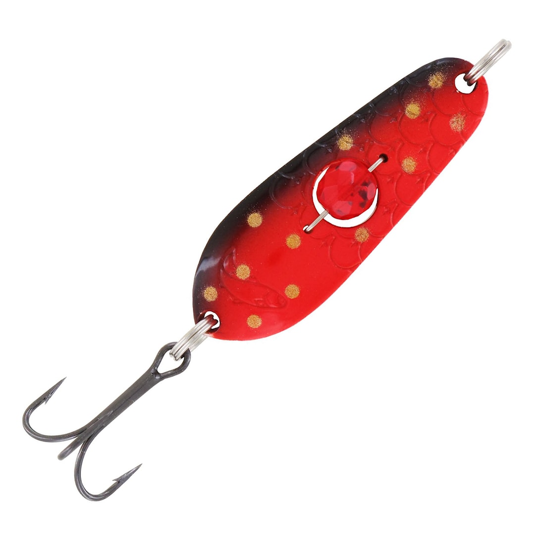 Kuusamo Räsänen Helmi 5 cm 14 g skeddrag BL/FR/G-S, UV - Kuusamon Uistin