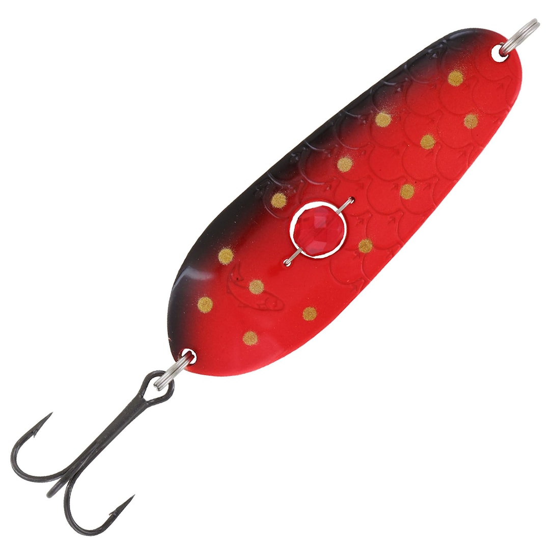 Kuusamo Räsänen Helmi 7 cm 20 g skeddrag BL/FR/G-S, UV - Kuusamon Uistin