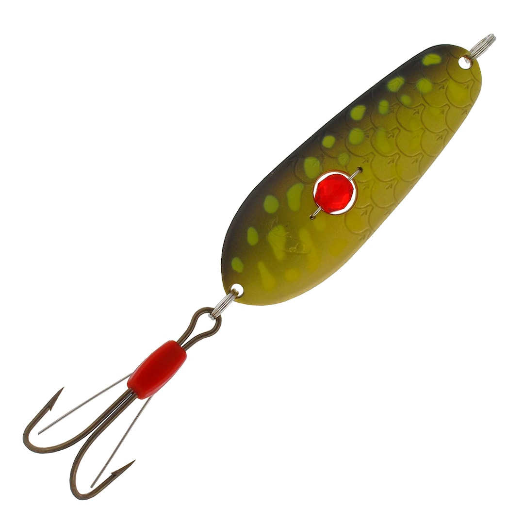 Kuusamo Räsänen Helmi Ruohikko 7 cm 20 g vassdrag Ye/G/GR-B - Kuusamon Uistin