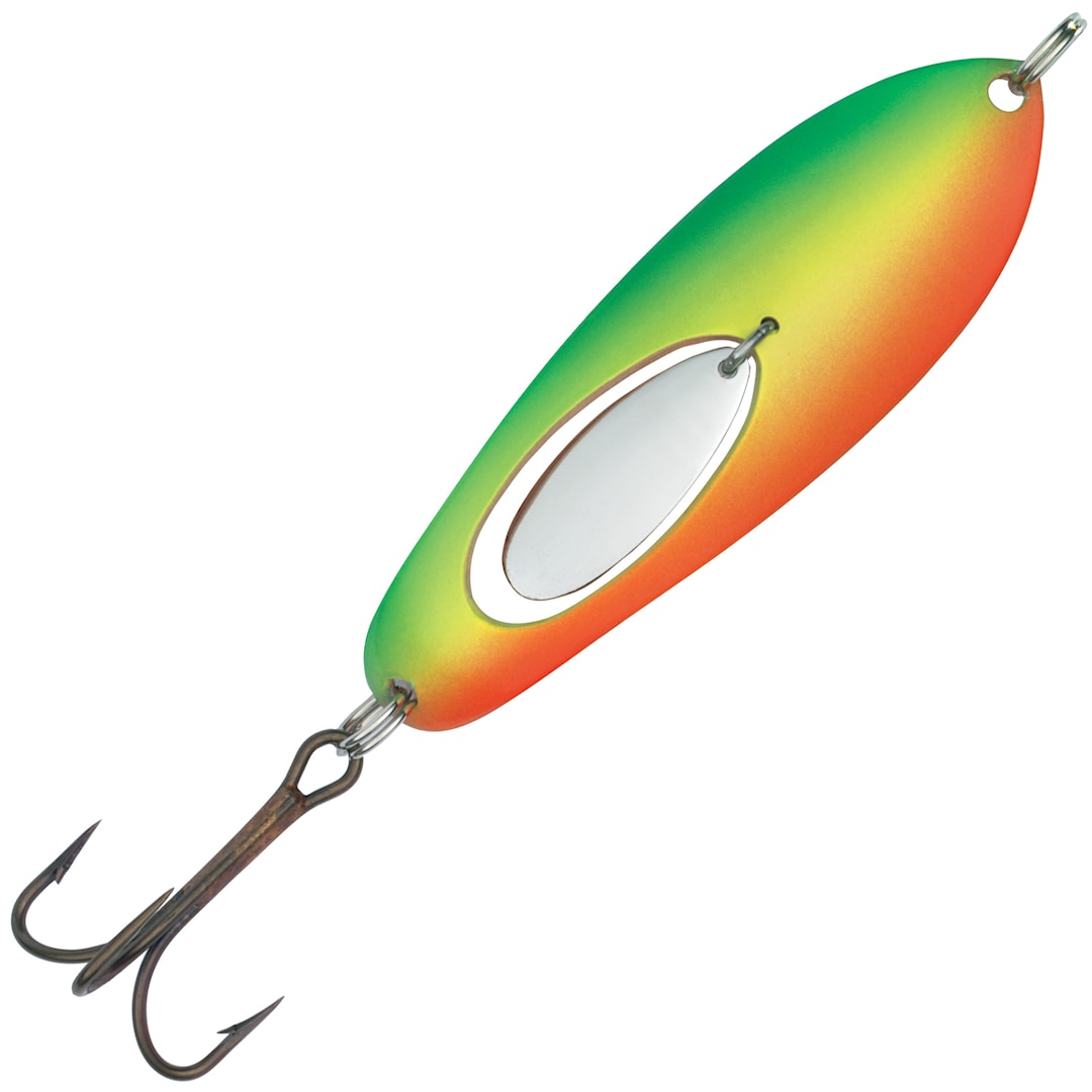 Kuusamo Super Taimen 7,5 cm 17 g skeddrag GR/FYE/FR-C - Kuusamon Uistin