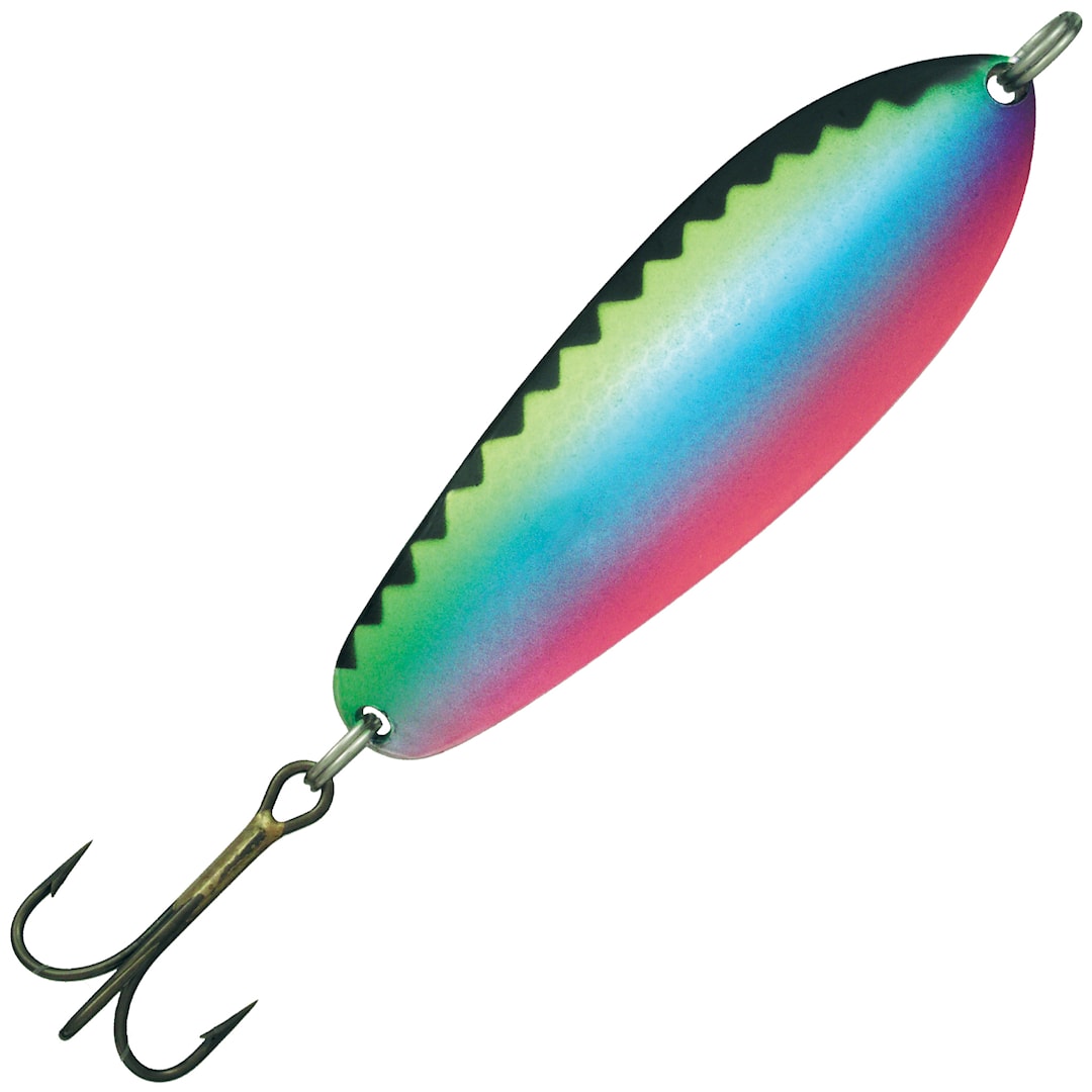 Kuusamo Taimen 7,5 cm 25 g skeddrag BL/LI/BLU/GR-S - Kuusamon Uistin
