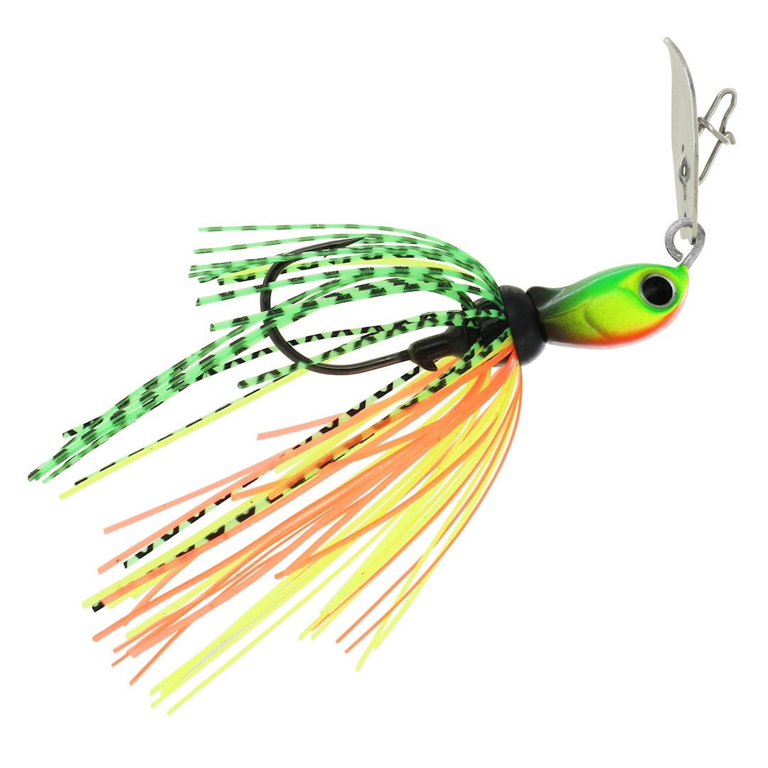 Kuusamo Viekas 12 g chatterbait Tulitiikeri UV - Kuusamon Uistin