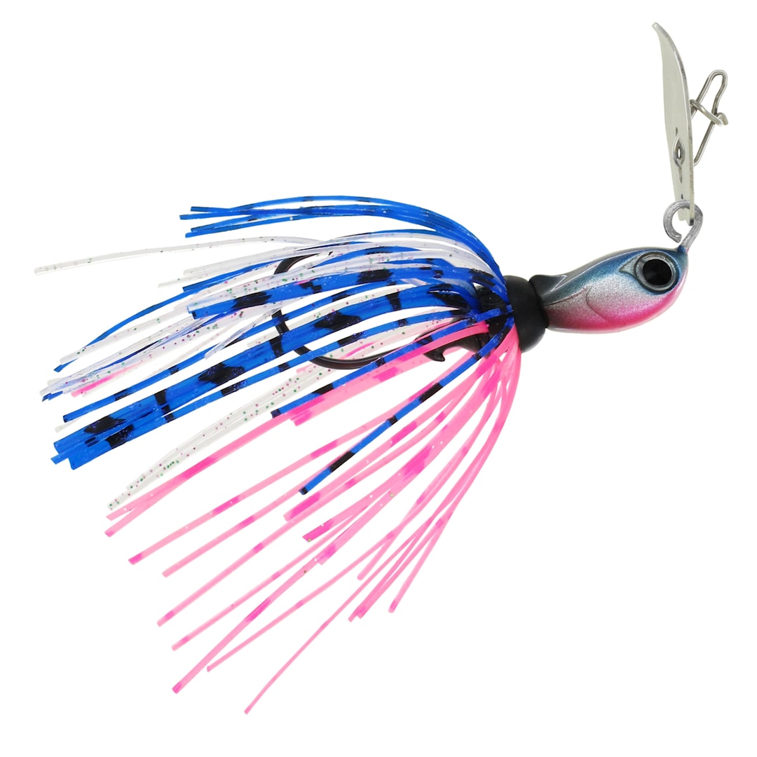 Kuusamo Viekas 12 g chatterbait Sinipinkki UV - Kuusamon Uistin